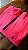 FLEECE MEIO ZIPER FEMININO ROSA NEON - Imagem 1
