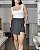 Short saia cinza Renner TAM M - Imagem 1