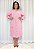 Vestido Chemise Listras Pink - Imagem 1