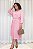 Vestido Chemise Listras Pink - Imagem 3