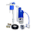 Kit Completo Caixa Acoplada Universal Duplo Acionamento MDU2/R - Astra - Imagem 1