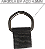 Puxador Cross Over Nylon Para Musculação Lerok - Par 2 Peças - Imagem 3