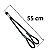 Puxador Tríceps Corda Profissional 16mm Fitness 55 Cm - Imagem 1