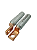 CONECTOR BIMETALICO QUADRADO DTL 2 F X 16 MM - Imagem 3