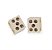 CONECTOR PORCELANA BIPOLAR - 16MM - 2 UNIDADES - Imagem 2