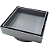 Kit 2 Ralos Oculto 15x15 Invisível Sifonado Piso / Porcelanato Serve Tanto p/ Cano De 100mm e 150mm CINZA CLARO - Imagem 5