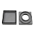 Ralo Oculto 15x15 Invisível Sifonado Piso / Porcelanato Serve Tanto p/ Cano De 100mm e 150mm CINZA CLARO - Imagem 6