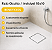 Kit 02 Ralos Oculto Invisível 10x10 Cinza Claro - Anti Odor - Imagem 6