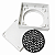 Ralo Oculto Invisível 10x10cm Branco – 1 Unidade - Imagem 6
