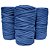 Fio de malha para Crochê e Macramê residual 500g Cor Azul Cerulio Escuro Lycra - Imagem 6