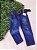 Calça jeans infantil com cinto - Imagem 1