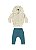 Trijunto Infantil Menino Elian Colete, Calça e Camiseta Manga Longa - Imagem 2