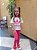 Conjunto Legging e Camiseta Infantil Feminino Adidas - Imagem 1