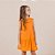 Vestido Infantil Gola de Babado - Imagem 1