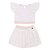 Conjunto Infanti Off White Luxo - Imagem 1