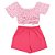 Conjunto Juvenil Estampado Floral - Imagem 2