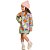 Vestido Infantil Feminino Moletom - Imagem 3
