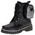 Bota Coturno Infantil Com Bolso Glitter - Imagem 3