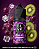 Salt BLVK Purple Grape - Kiwi Ice - 35mg - 30ml - Imagem 1