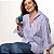 CATHARINA BOYFRIEND LISTRADA AZUL - Imagem 2