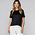 CATHARINA BLUSA SEDA TRADICIONAL PRETA - Imagem 1