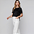 CATHARINA BLUSA SEDA TRADICIONAL PRETA - Imagem 2