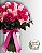 Buquê de Rosas com vaso de vidro - Imagem 2