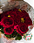 Buquê 12 rosas Vermelhas + Ferrero Rocher - Imagem 2