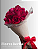 Cone com 15 Rosas Vermelhas - Imagem 1