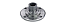 Cubo Roda Dianteiro - Fiorino 1.0/1.3/1.5/1.6 8v 1994 a 2011 - S/ABS - Estrias 22 / Furos 4 - Imagem 1