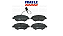 Jogo Pastilha Freio Dianteiro - Frasle - Bravo T-JET 1.4 16v 2010 a 2016 - C/Alarme - Imagem 1