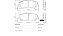 Jogo Pastilha Freio Dianteiro - Frasle - Veloster 1.6 16v 2011 a 2013 - Imagem 2