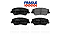 Jogo Pastilha Freio Dianteiro - Frasle - Veloster 1.6 16v 2011 a 2013 - Imagem 1