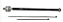 Barra Axial Direção - Celer 1.5 16v 2013 a 2018 - ( 14 x 1,5 mm - 14 x 1,5 mm -336 mm ) - Imagem 1
