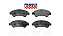 Jogo Pastilha Freio Dianteiro - Frasle - Citroen C3 1.6 16v após 2012... - Imagem 1
