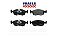 Jogo Pastilha Freio Dianteiro - Frasle - Strada 1.3/1.4/1.5/1.8 8v - 1.6 16v 1998 a 2009 - Imagem 1