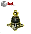 Pivo Dianteiro - L200 2.5 8v - 4x2 1993 a 2006 - Inferior - Imagem 1