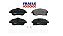 Jogo Pastilha Freio Dianteiro - Frasle - Corsa Novo 1.0/1.8 8v 2002 a 2012 - Imagem 1