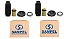 Par Kit Amortecedor Dianteiro - Citroen C3 1.4/1.6 16v 2013 a 2020 - Imagem 1