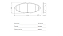 Jogo Pastilha Freio Dianteiro - Frasle - Daewoo Matiz 0.8 8v 1998 a 2009 - Imagem 2