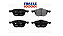 Jogo Pastilha Freio Dianteiro - Frasle - Volvo C30 2.0 16v - 2.4/2.5 20v 2006 a 2010 - Imagem 1