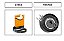 Kit Correia Dentada - Contitech - Parati 1.6 8v 2003 a 2007 - 135 Dentes / 19mm - Imagem 1