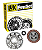 Kit Embreagem - Luk - Gol G4 1.0 8v 2005 a 2014 - 180mm/Estrias 28mm - Imagem 1
