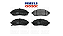 Jogo Pastilha Freio Dianteiro - Frasle - Nissan X-Terra 2.8 12v 2005 a 2008 - Imagem 1