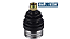 Homocinética Roda - Alfa Romeo 145 1.4 16v 1999 a 2002 - 25x22 - S/ABS - Imagem 2