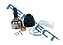 Homocinética Roda - Peugeot 207 1.6 16v 2009 a 2019 - 22x22 - S/ABS - Imagem 1