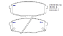 Jogo Pastilha Freio Dianteiro - SYL - Hyundai I30 2.0 16v 2009 a 2012 - Imagem 2