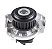 Bomba Dagua Motor - Indisa - Siena 1.3 8v/16v - Fire 2001 a 2005 - Imagem 1