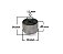 Bucha Bandeja Dianteira - Mitsubishi Colt 1.6 16v 1995 a 2000 - Imagem 1