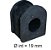 Borracha Estabilizador Dianteiro - Mondeo 1.8/2.0 16v - 2.5 24v 1994 a 2001 - 19mm - Imagem 1